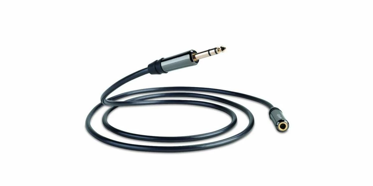 Connectiques Audio QED Performance Rallonge Casque M/f 6.35mm 3 Connectiques Audio QED Performance Rallonge Casque M/f 6.35mm